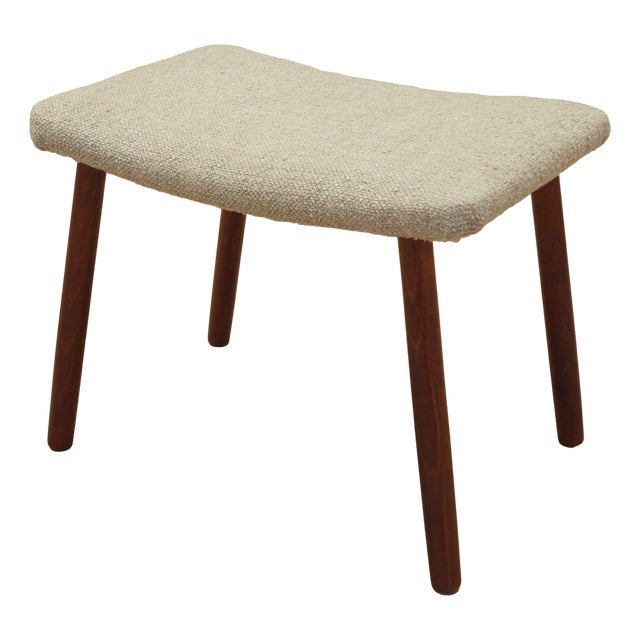 Danish Teak Footrest, 1970s For Sale