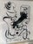 Abstract 1970s Peter Keil “Miro in the Window” Abstract Cubist Painting For Sale - Image 3 of 6