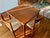 Mid-Century Modern Poul Hundevad for Hundevad & Co. (Hu) Expanding Teak Dining Table and Two Matching Woven Paper Cord Chairs. Made in Denmark. For Sale - Image 9 of 14