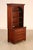 High Quality American Made Cherry Finish Solid Birch Wood Filing Chest With Two File Drawers and Bookcase Top Featuring...