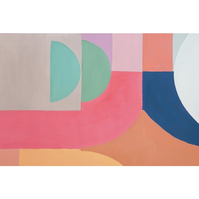 2026, Astronomy Drawing, Bauhaus Landscape, Copernicus Sketches, Acrylic Paint on Watercolor Paper by Natalia Roman - Set of 2 For Sale In Miami - Image 6 of 10