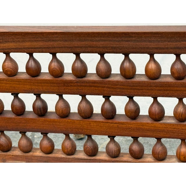 Moroccan Mousharabi Day Bed/Settee, Mid 20th Century For Sale - Image 11 of 12