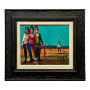 Jean Pierre Terrier Oil on Canvas