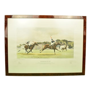 Coronation Cup 1987 Painted by Terence Gilbert (Pencil Signed Ll) For Sale