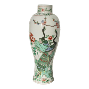 Republic Period Porcelain Balaster Vase