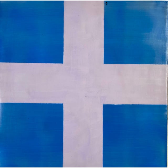 Encaustic Mixed Media Art Installation by Gina Cochran - "Until Sunday" - 16 Panels For Sale - Image 17 of 18