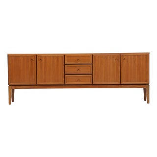 Mid-Century Teak Sideboard with Drawers and Compartments, 1960s For Sale