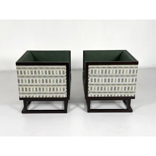Cabinett Chairs by Josef Hoffmann for Wittmann, 1980s, Set of 2 For Sale - Image 3 of 9