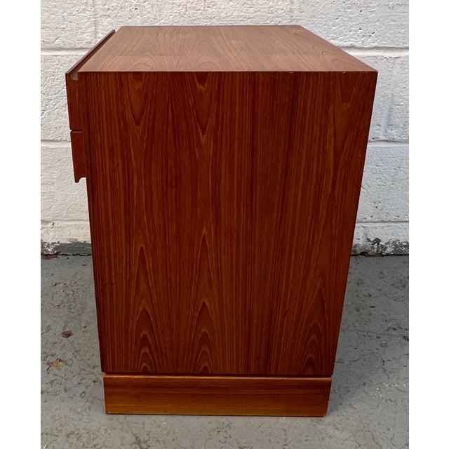 Mid-Century Modern Danish Teak Night Stand For Sale - Image 12 of 14