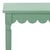 Spritely Home Heaven Scalloped Accent Table in Sage Green For Sale - Image 4 of 8