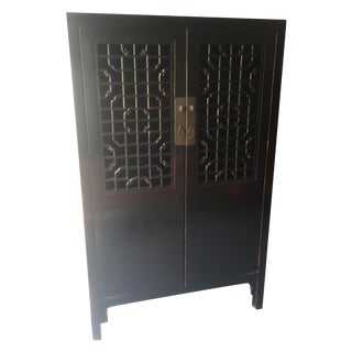 Small Cutout Armoire For Sale