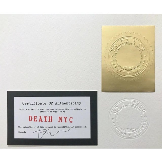 Early 21st Century Death Nyc - Kate Moss and Murakami - Limited Edition With Certificate For Sale - Image 5 of 5