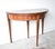 Sheraton Antique French Louis XVI-Style Marquetry & Ormolu Flip-Top Demilune Card Table For Sale - Image 4 of 13