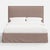 Cloth & Company Stoffer Home x Cloth & Company Maura Slipcover Bed in Classic Linen Mocha - California King For Sale - Image 4 of 6