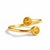 Citrine Open Band Ring This elegant ring highlights the radiant beauty of citrine gemstones, celebrated for their warm...