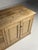 Pine sideboard / counter / dresser. Originally from England. 19th century. Entirely made of pine. with 2 doors and 3 small...