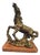 Vintage Horse Animal Sculpture on Oxolyte Marble Base , 1970s For Sale