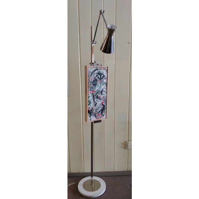 Floor Easel Lamp By Robert Abbey Design Chairish