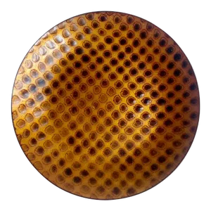 Ketura Crafts Israel Enameled Copper Dish, 1970's