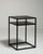 Black Early 21st Century Poland Black Wood Side Table For Sale - Image 8 of 15