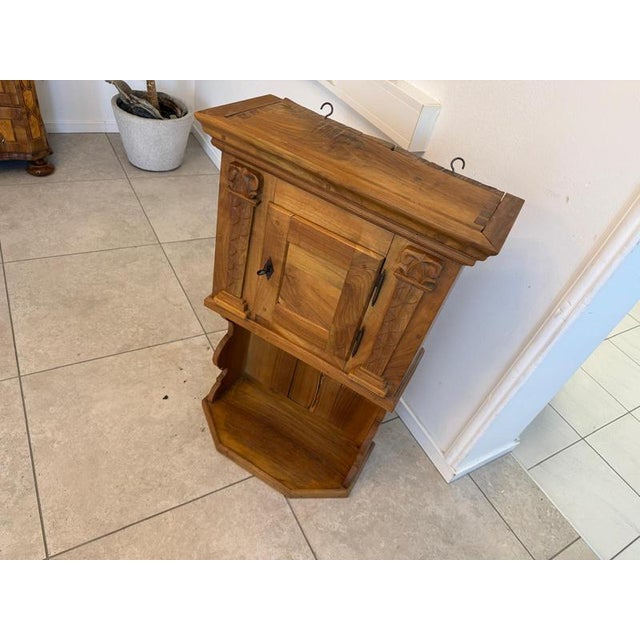 Oak Liquor Cabinet, 1950s For Sale - Image 6 of 9