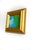 Abstract "Blue Green" 2026 Framed Mini Painting by Jessalin Beutler For Sale - Image 3 of 3