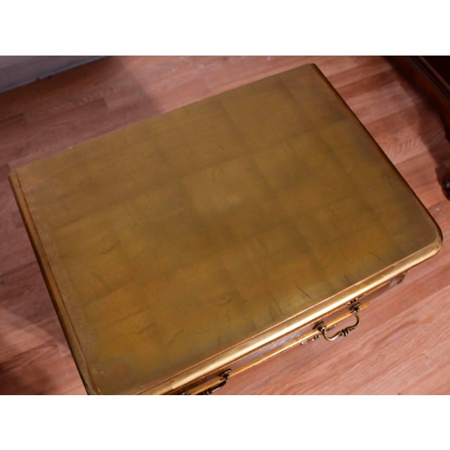 1940 French Style Gold Leaf Fruit Wood Nightstands Bedside Tables For Sale - Image 17 of 18