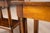 Brown Empire Style Side Tables with Brass Details and Inlaid Tops, 1970s, Set of 2 For Sale - Image 8 of 15
