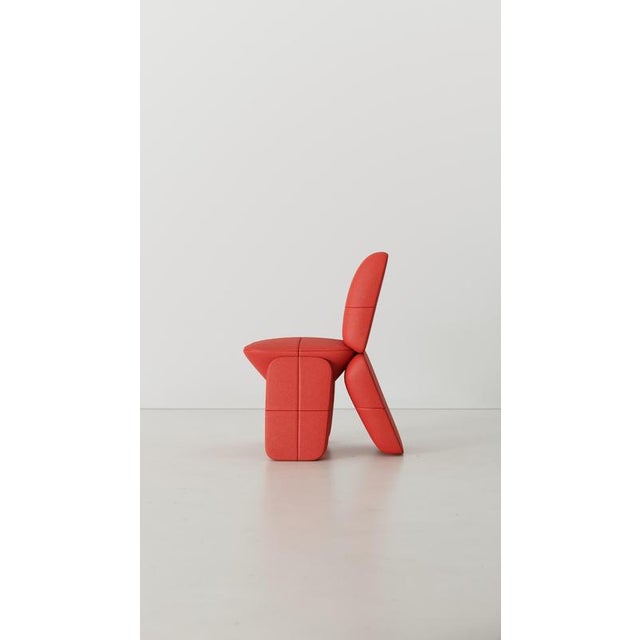 Contemporary Max Chair in Kvadrat Hero 2 Fabric by Julien Lestrille For Sale - Image 3 of 7