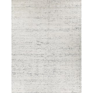 Exquisite Rugs Montero Handmade New Zealand Wool & PET Yarn Charcoal Rug-8'X10' For Sale