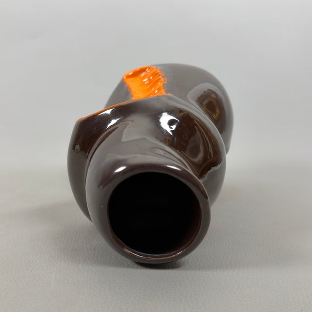Space Age Ceramic Vase by Ignoto for Artigianato Italiano, 1970s For Sale - Image 6 of 12