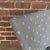 Light Blue Embroidered Mid Century Style Accent Chair For Sale - Image 11 of 12