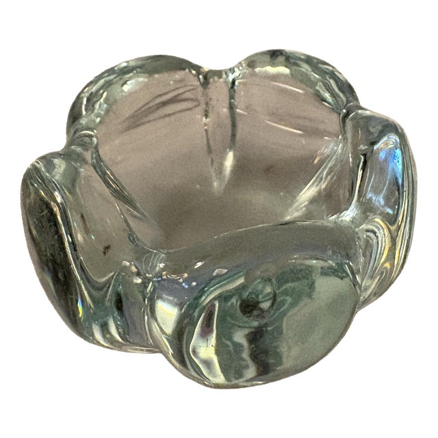 Flower Ashtray from Daum Nancy, France, 1950s For Sale