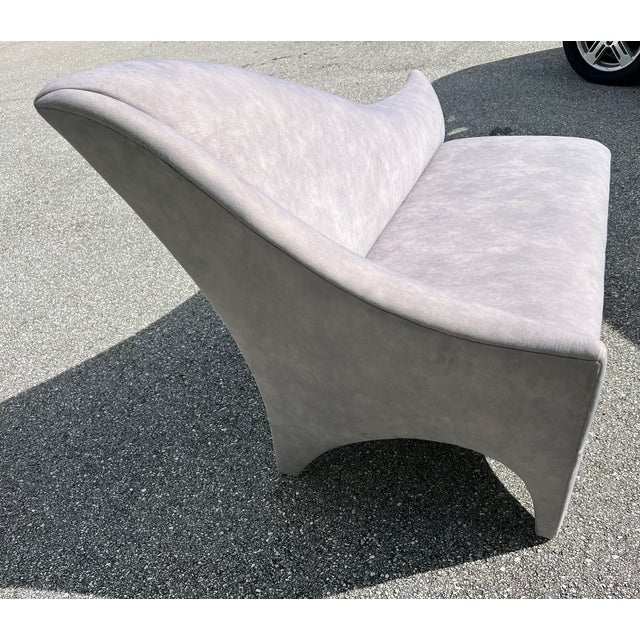 Vladimir Kagan for Directional a-Symmetric Settee/Lounger For Sale - Image 9 of 11