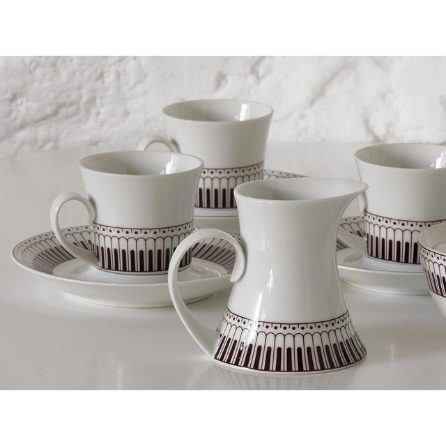 Bidasoa Porcelain Set by Gerald Gulotta, 1960s, Set of 9 For Sale - Image 4 of 9