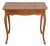 French Walnut Cabaret Table with Frieze Drawer, Late 18th Century For Sale
