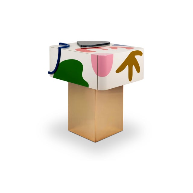 Fauves Bedside Tables by Malabar, Set of 2 For Sale - Image 12 of 16