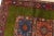 Yalameh Rug 4'10'' X 6'8'' Green Wool Vintage Tribal Hand-Knotted Carpet For Sale In Philadelphia - Image 6 of 13