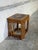 Mid 20th Century Oak Ceramic Tile-Top Nesting Tables Set of 3 With Spindle Legs Traditional Vintage For Sale - Image 5 of 10