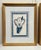 Vintage Traditional Victorian Blue Floral Botanical Gold Framed Reproduction Prints, a Pair For Sale - Image 4 of 17