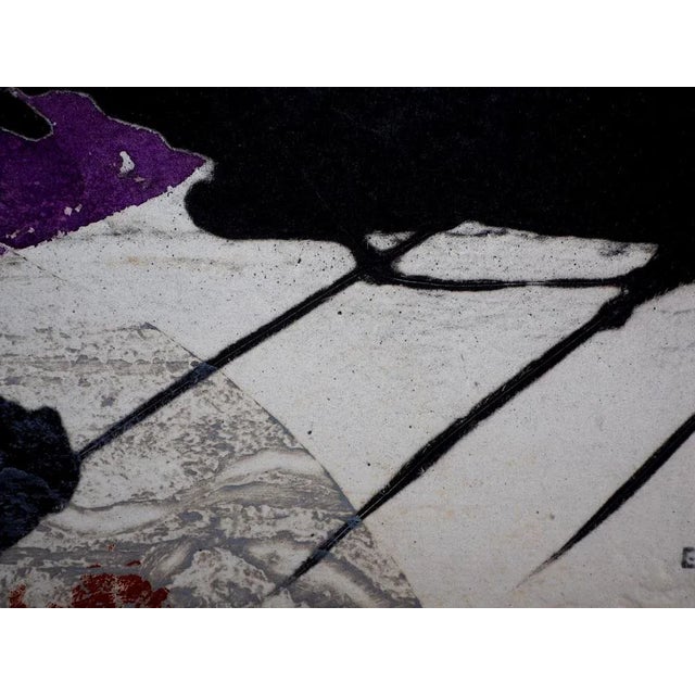 Lionel Perrotte, Composition Abstraite, Original Engraving For Sale - Image 5 of 8