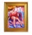 2020s French Moulin Rogue Cabaret Dancer Oil Painting W/ Antiqued Gold Wood Frame For Sale - Image 5 of 9