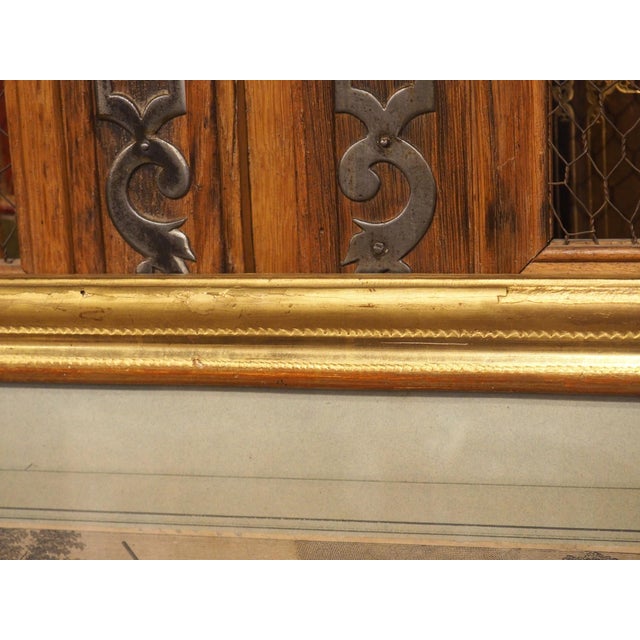 Late 18th Century Late 18th Century French Lithograph in Giltwood Frame, After Charles Le Brun For Sale - Image 5 of 18