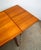 Mid Century Danish Modern Dining Table Denmark Teak Wood Extension Draw Leaf Nm For Sale - Image 10 of 12