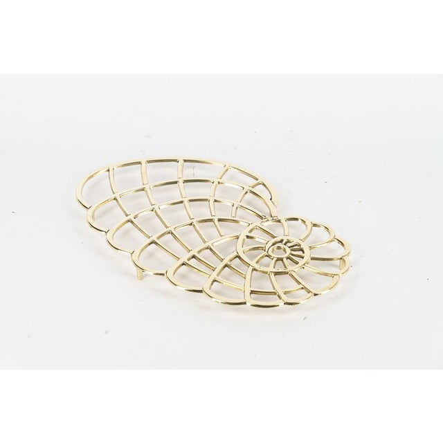 Brass Coaster, Vienna, Austria, 1970s For Sale - Image 9 of 11