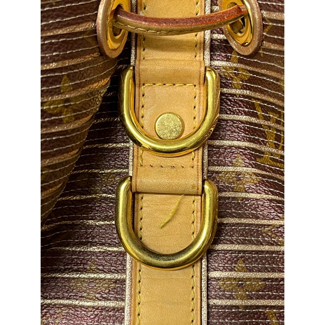 Animal Skin Louis Vuitton Eden Neo Draw String Tote For Sale - Image 7 of 12