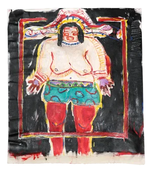 Alfonso Reyes, Woman Power, Acrylic
