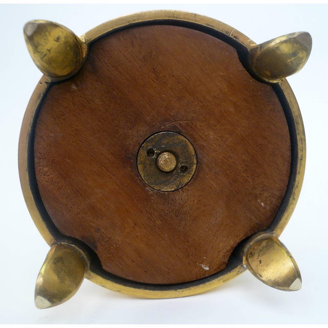 Pair of Gilt Bronze and Cut Crystal Candelabra, Attributed to William Parker For Sale - Image 9 of 10