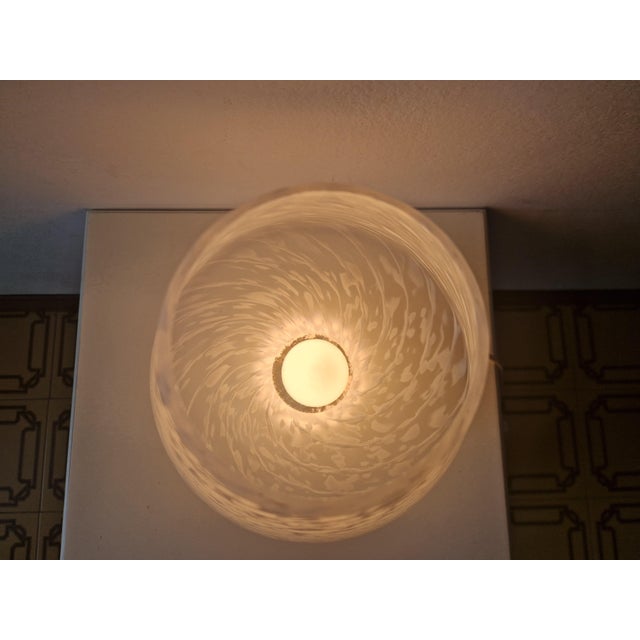 Gold Mushroom Lamp in Murano Glass by Murano for Manifattura Di Murano, 1960s For Sale - Image 8 of 9