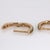 2020s Zambian Emerald Huggies in Solid 14k Yellow Gold | Rd 10mm | Latch Back- Set of 2 For Sale - Image 5 of 6